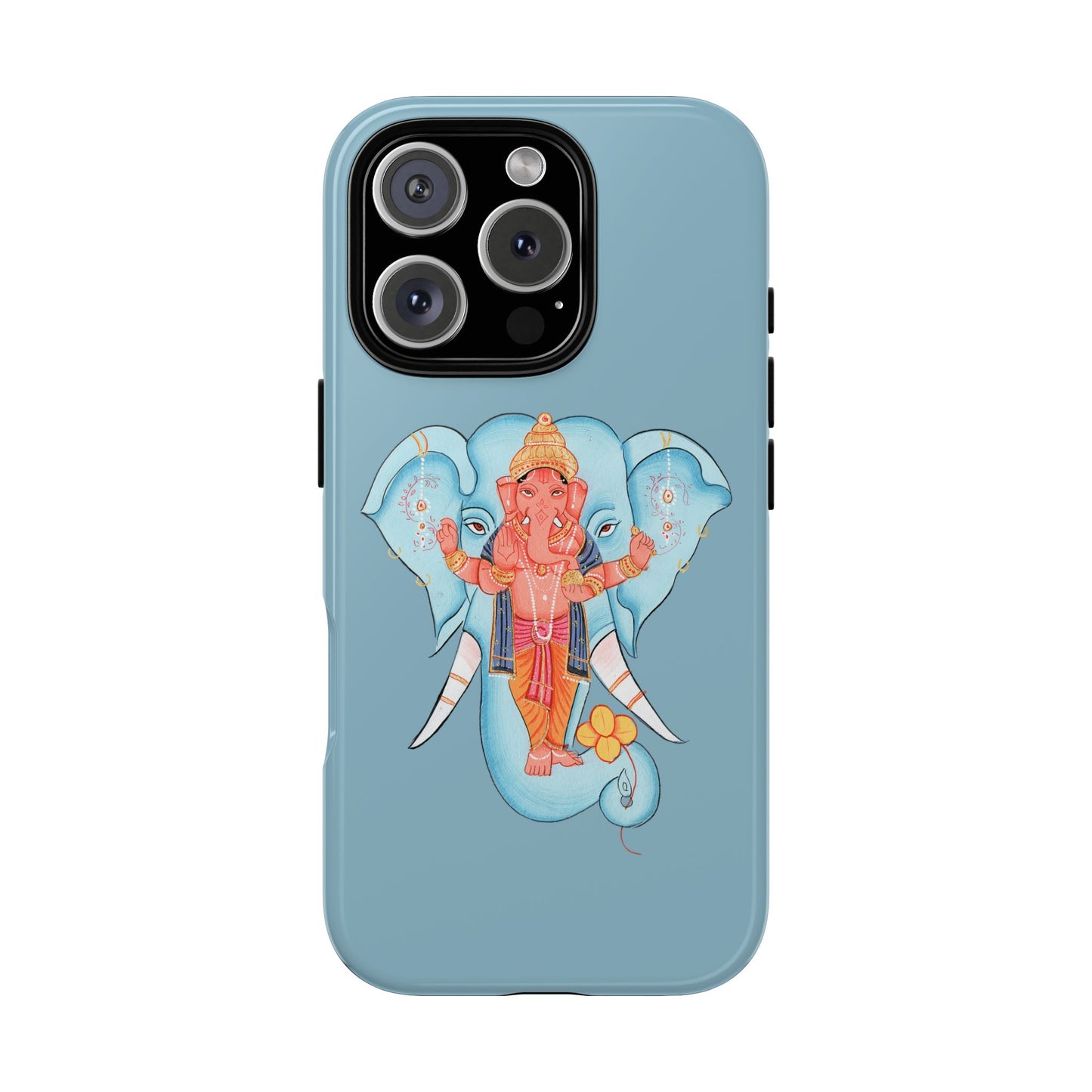 Tough Cases: Ganesh-Inspired Phone Case, Bohemian Phone Cover, Hindu Art Accessory, Festival Gift, Protective Phone Shell