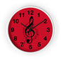 Musical Notes Wall Clock - Perfect for Music Lovers, Home Decor