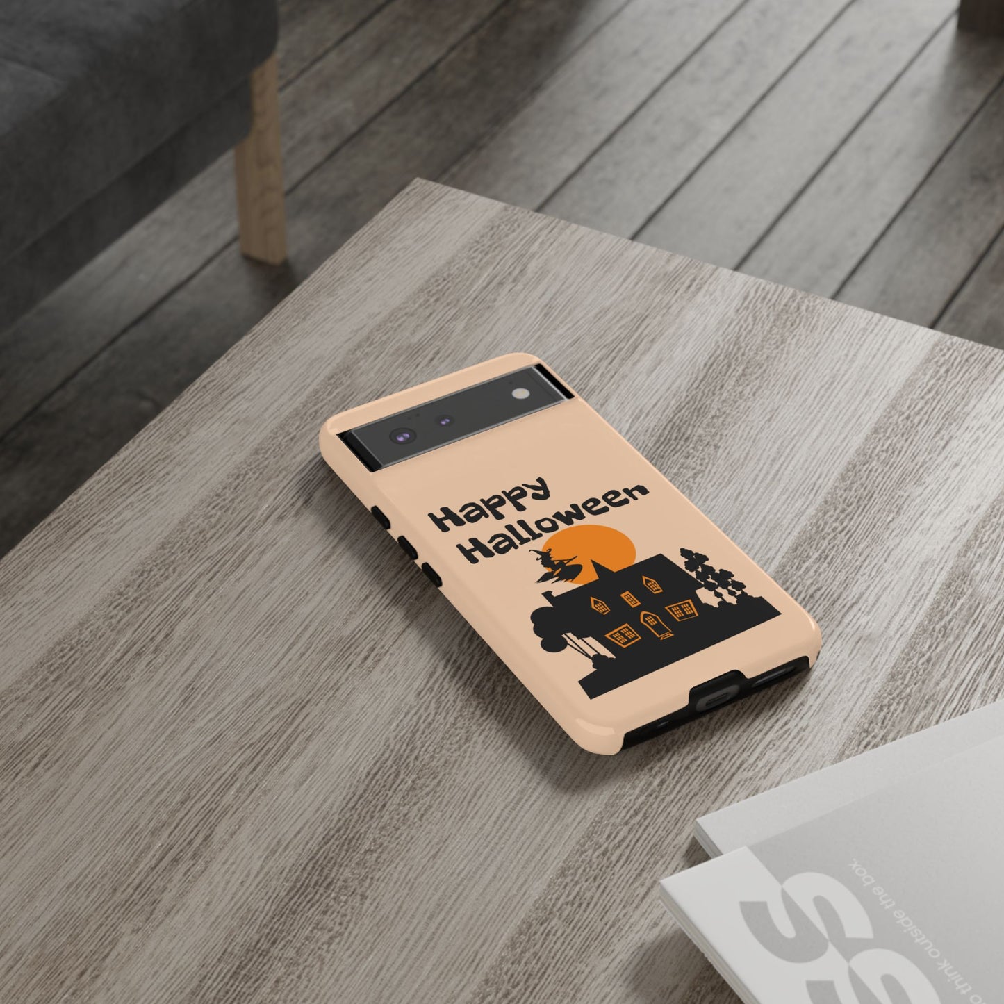 Halloween Phone Case, Spooky Mobile Cover, Tough Case for Phone, Witch Design, Fall Decor, Unique Gift for Halloween