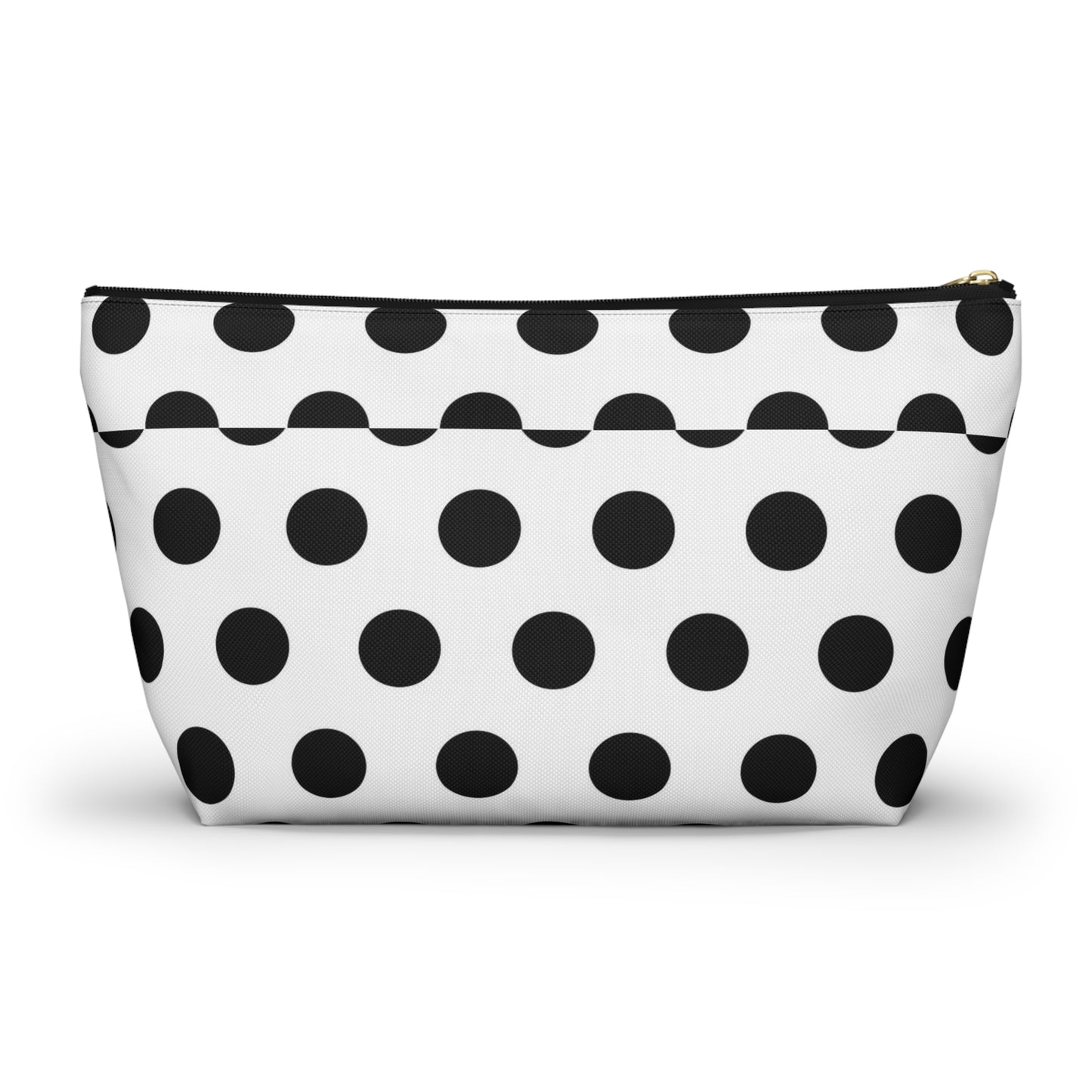 Chic Polka Dot Accessory Pouch, Stylish Makeup Bag, Travel Organizer, Gift for Her, Fun Dot Pattern, Cosmetic Case