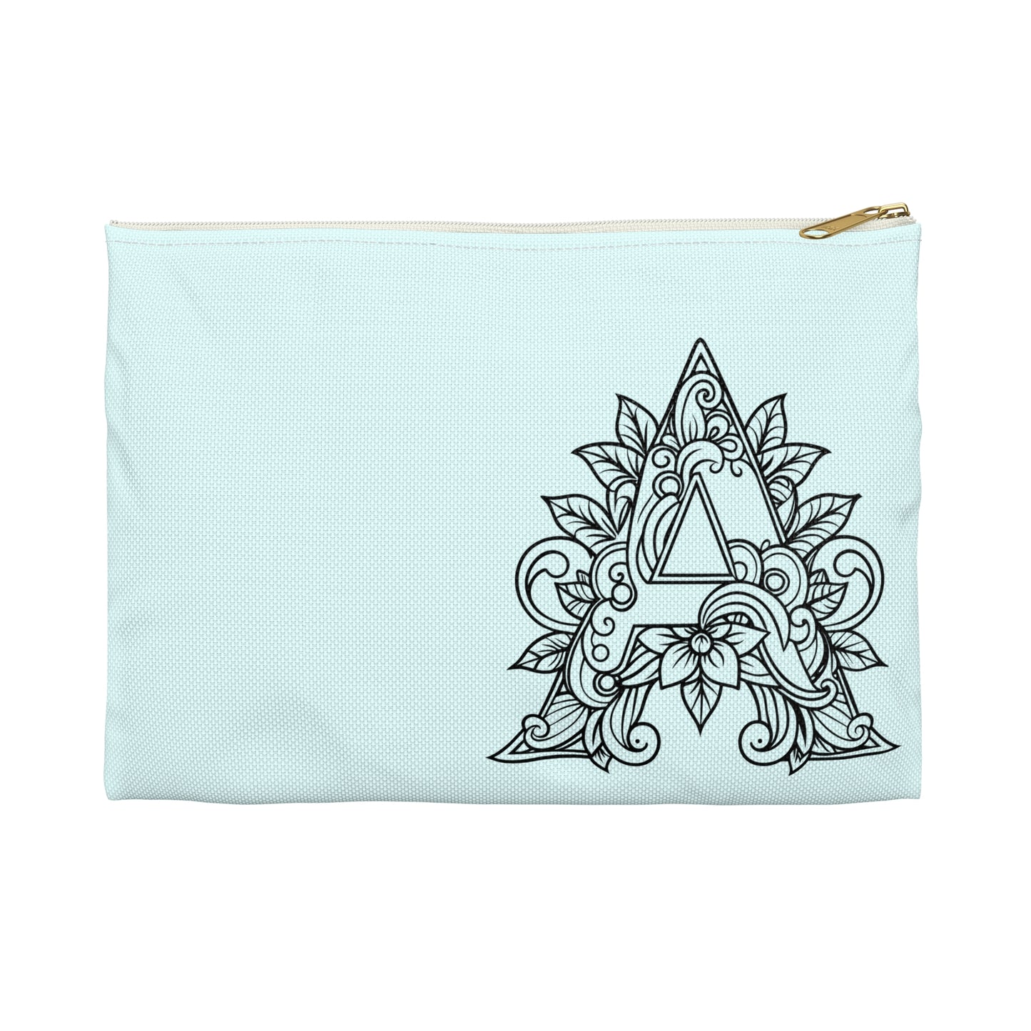 Bohemian Accessory Pouch for Organized Essentials - Letter A
