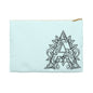 Bohemian Accessory Pouch for Organized Essentials - Letter A