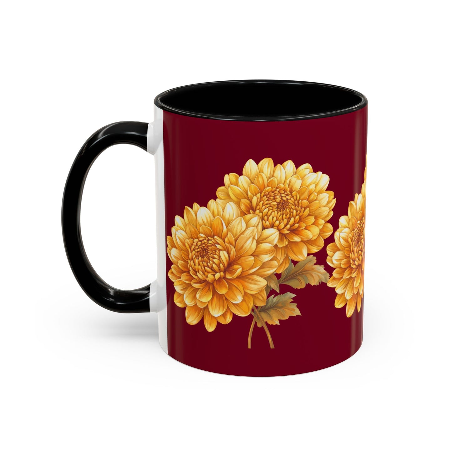 Beautiful Floral Accent Coffee Mug | Perfect Gift for Flower Lovers, Home Decor, Cozy Vibes, Mother’s Day, and Birthdays