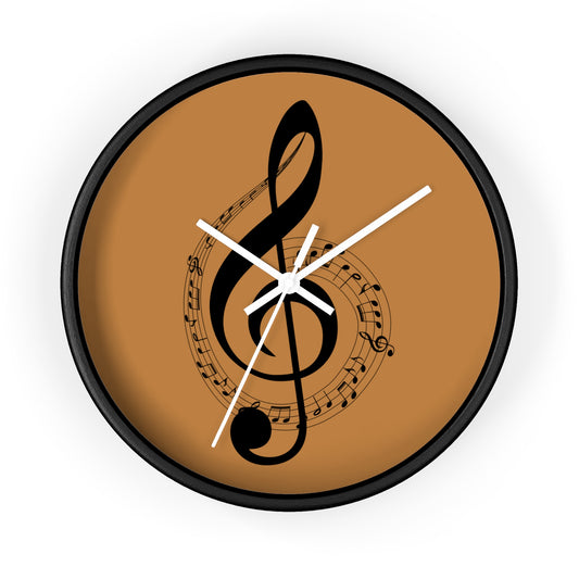 Musical Note Wall Clock