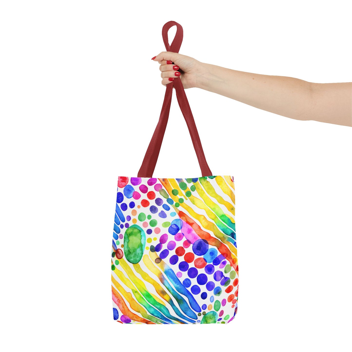 Colorful Abstract Tote Bag, Beach Bag, Shopping Bag, Summer Accessory
