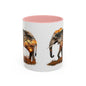 Elegant Elephant Accent Coffee Mug - Nature Lover Gift, Animal Lover Mug, Unique Home Decor, Wildlife Conservation, Travel Mug