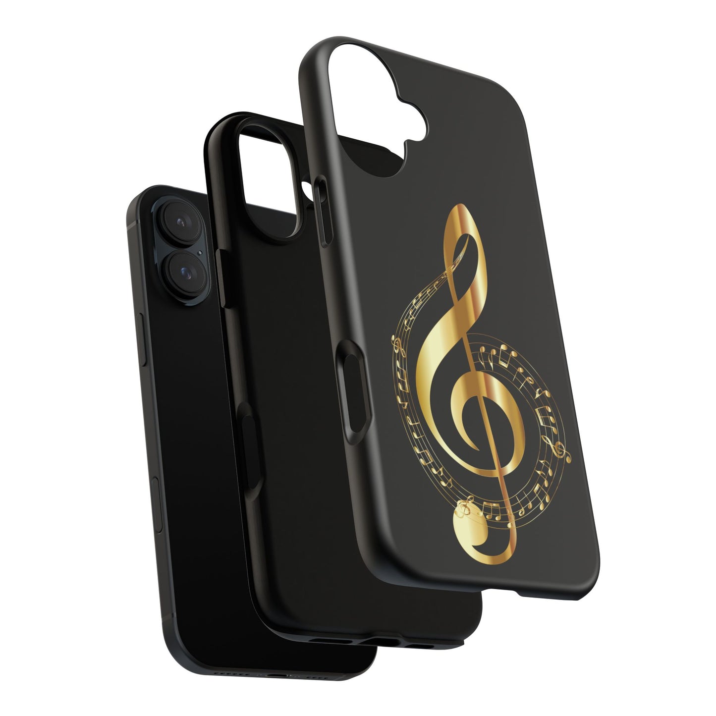 Tough Cases black gold musical Note