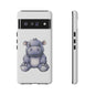 Cute Hippo Phone Case, Unique Tough Cases, Animal Lover Gift, Cute Animal Design, Baby Animal Phone Accessory