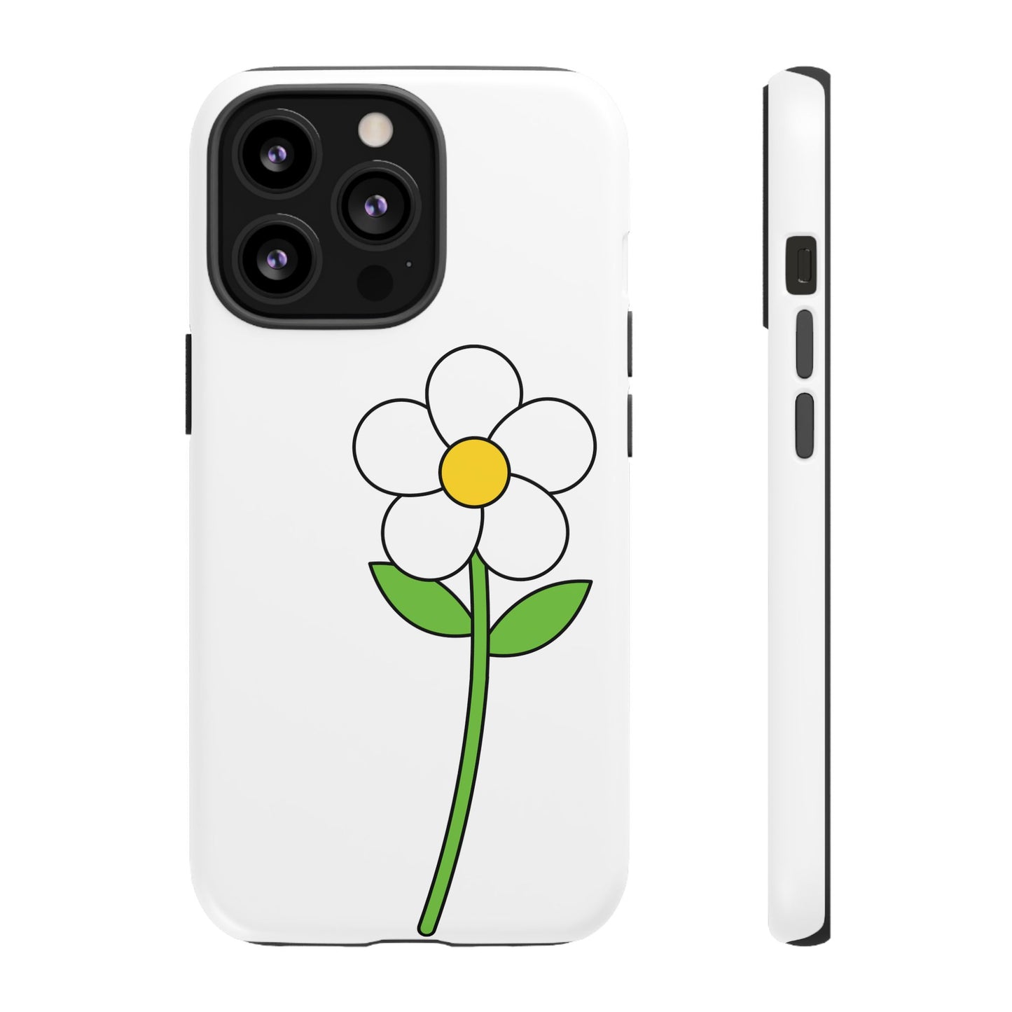 Floral Phone Case, Tough Cases with Flower Design, Cute Phone Accessory, Gifts for Her, Spring Decor, Unique Phone Cases