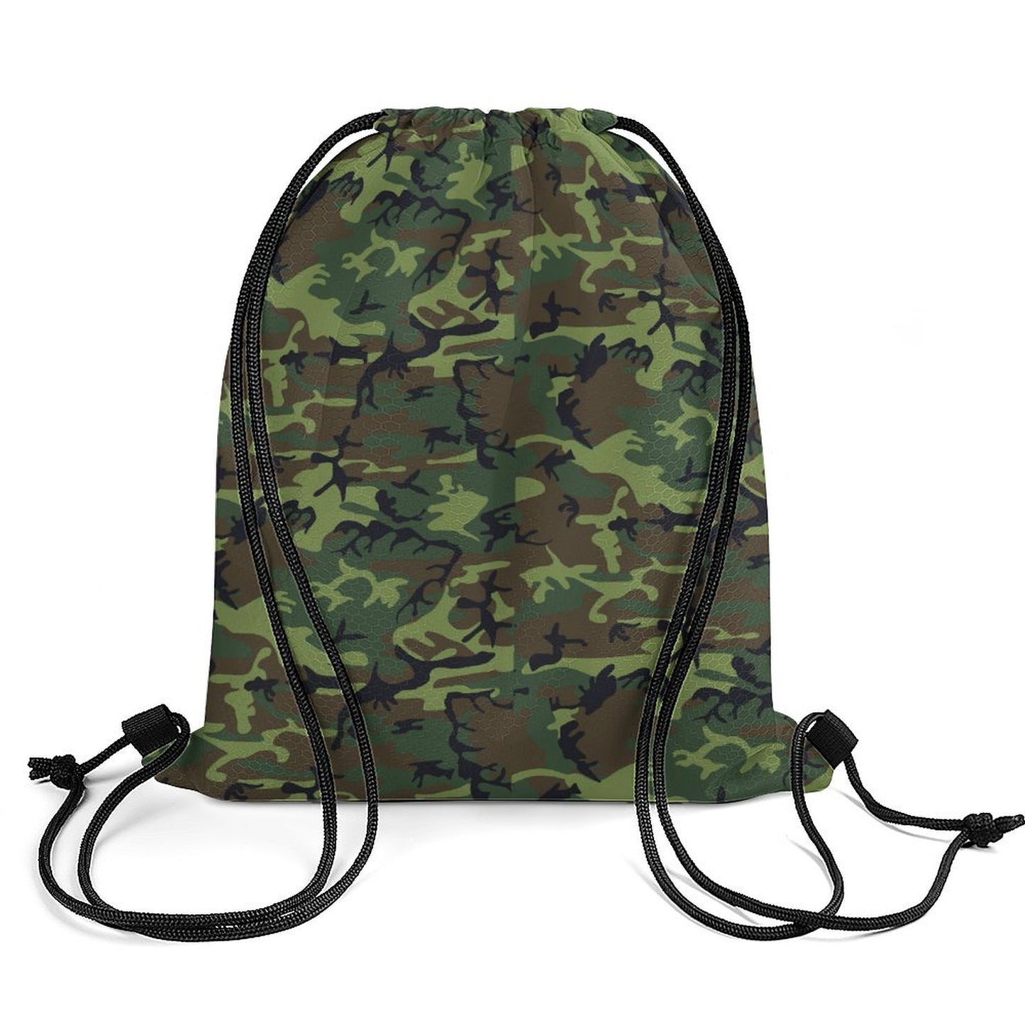 Custom Drawstring Bags with Waffle Cloth Designs