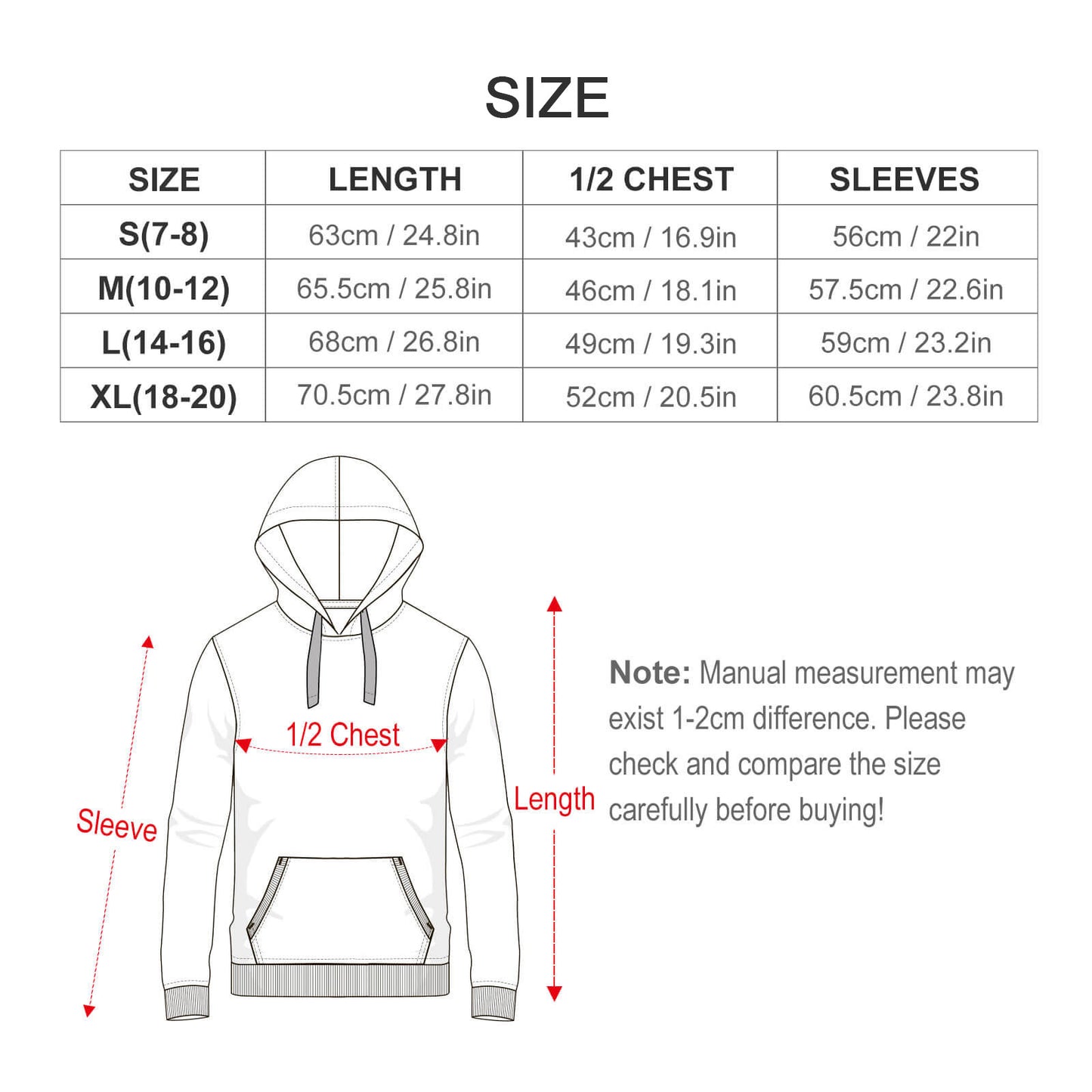 Kids/Youth Halloween Hoodie