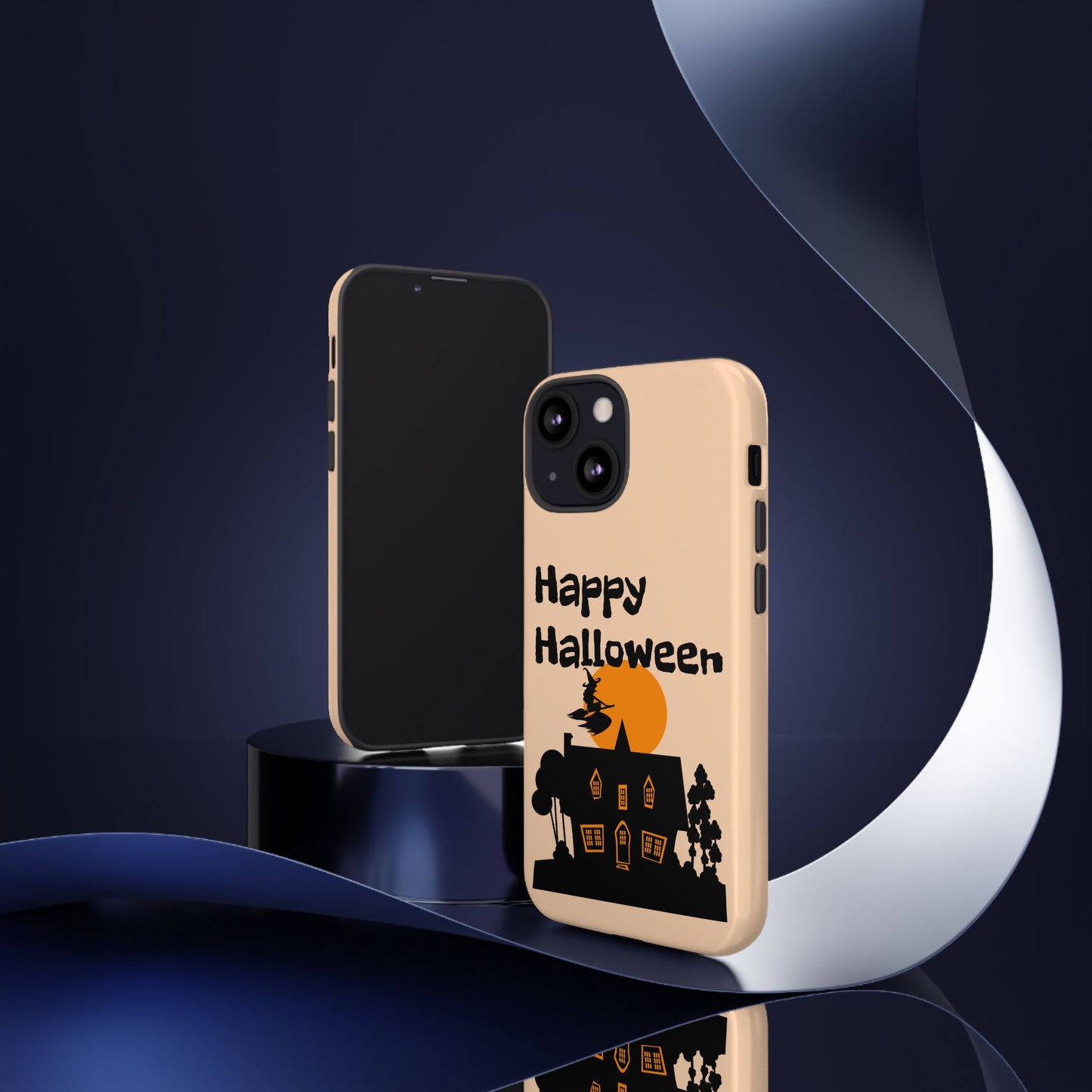 Halloween Phone Case, Spooky Mobile Cover, Tough Case for Phone, Witch Design, Fall Decor, Unique Gift for Halloween