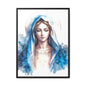 Framed Canvas Art Print, Spiritual Decor, Religious Artwork, Wall Decor, Gift for Faith, Elegant Home Decoration