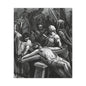 Crucifixion Art Matte Canvas Print – Stretched Religious Wall Decor