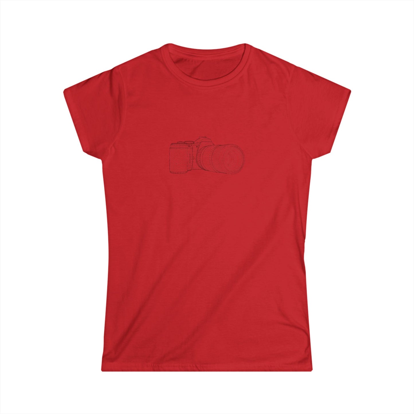 Women's Softstyle Graphic Tee - Casual Wear, Gift Idea, Everyday Comfort, Summer Style, Unique Design