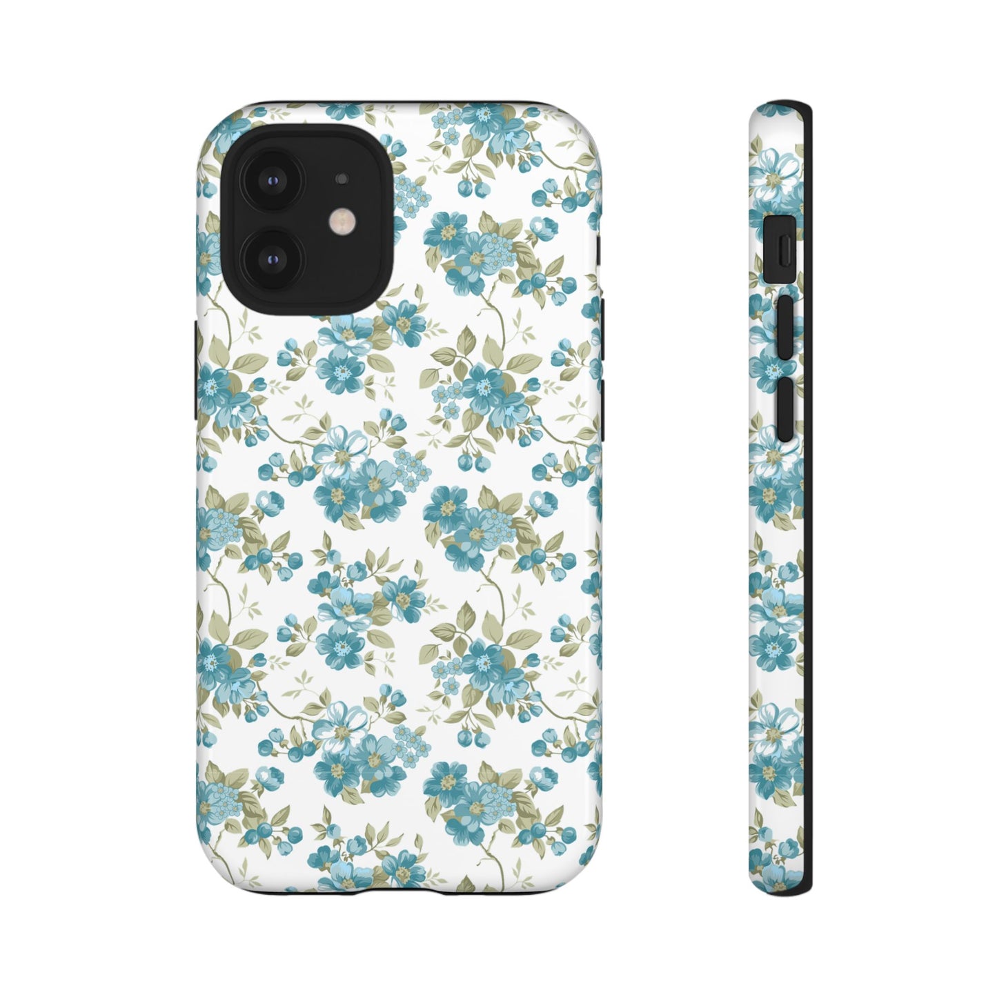 Floral Phone Case - Tough Cases, Durable Phone Cover, Cute Floral Design, Gift for Her, Trendy Phone Accessory, Spring Style