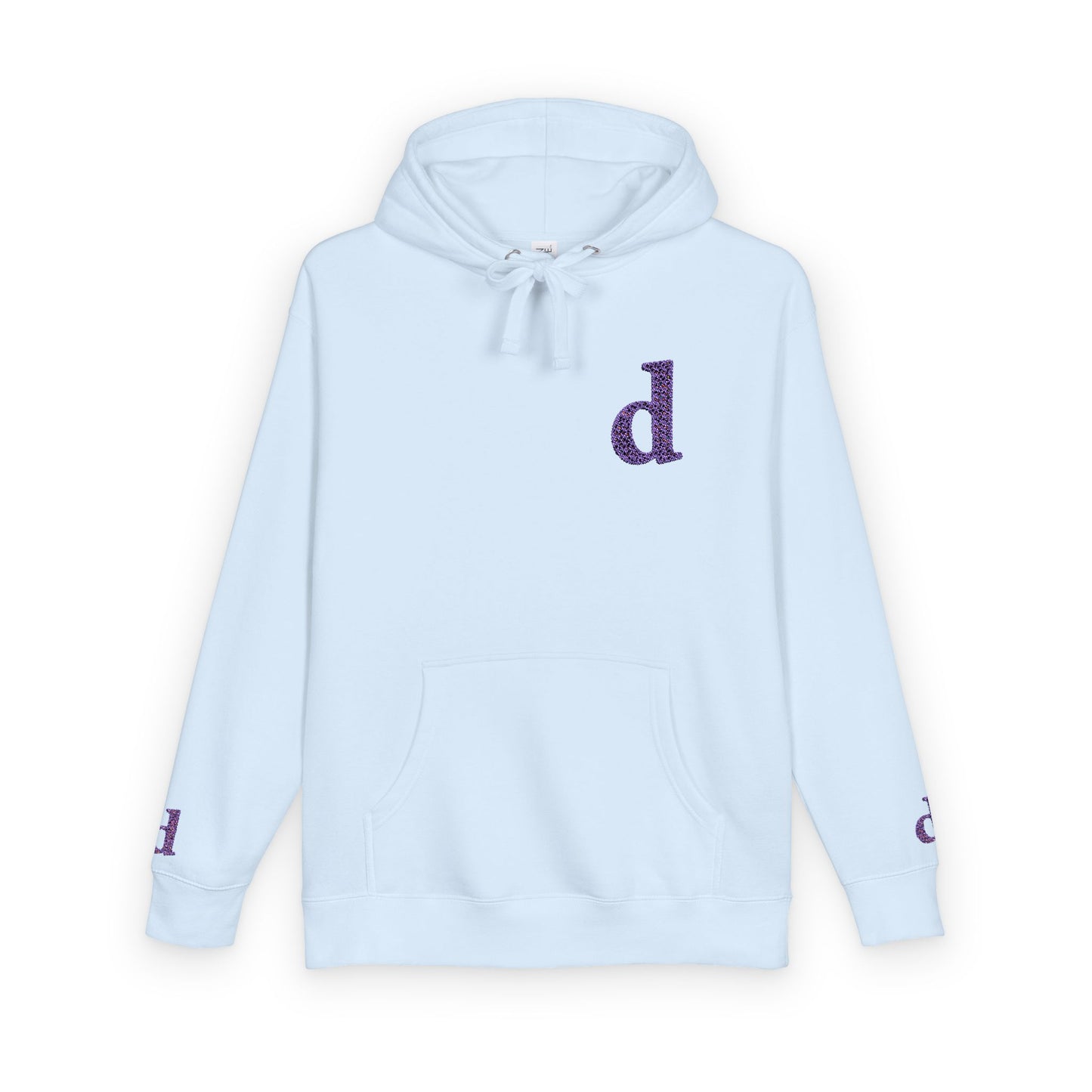 Floral Initial Unisex Fleece Hoodie | Cozy Casual Wear, Gifts for Her, Monogrammed Hooded Sweatshirt, Fall Fashion, Birthday Present