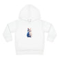 Cute Cat Toddler Hoodie, Fleece Pullover, Kids Sweatshirt, Birthday Gift, Animal Lover Apparel, Cozy Kids Clothing