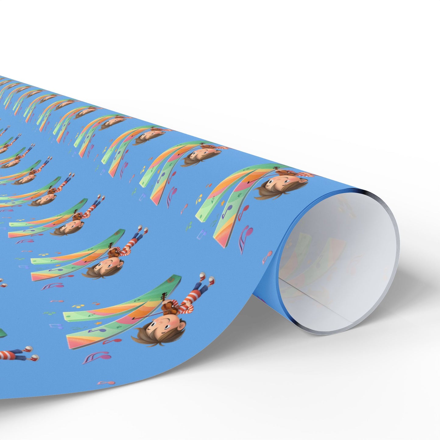 Colorful Gift Wrapping Paper for All Occasions, Birthday, Holidays, Kids' Gifts, Eco-Friendly Wrap, Fun Designs