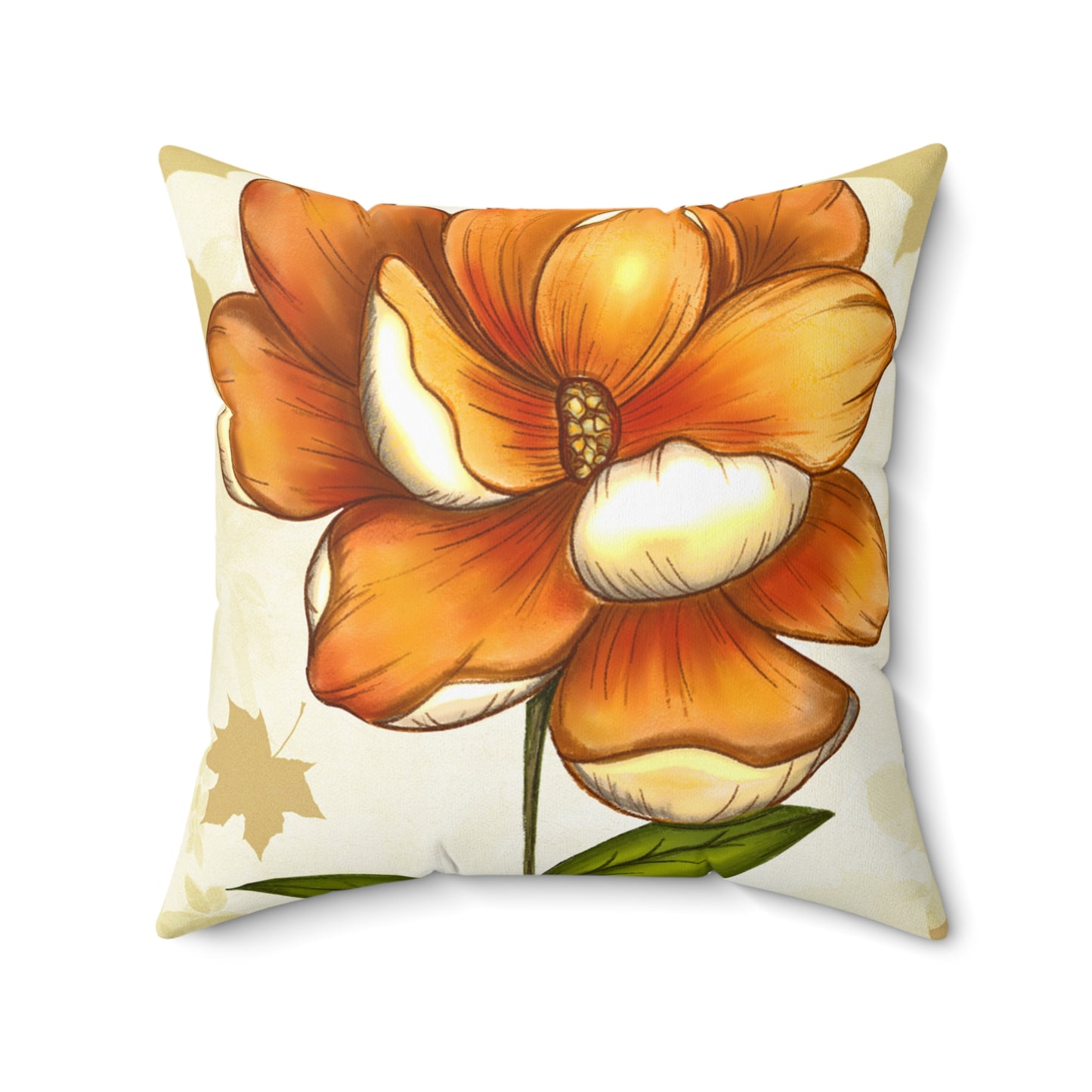 Spun Polyester Square Pillow