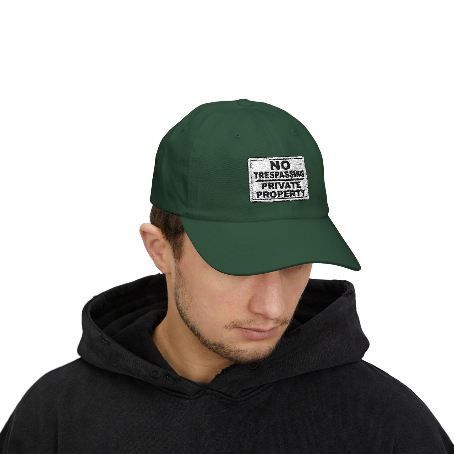 Classic Dad Cap with Private Property Sign Design - Stylish Dad Hat, Casual Cap, Gift for Fathers Day, Trendy Outdoor Hat, [...]