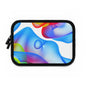 Colorful Abstract Laptop Sleeve, Artistic Tech Accessory, Waterproof Case, Gift for Students, Vibrant Computer Case