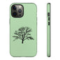 Minimalist Tree Phone Case, Nature-Inspired Phone Cover, Eco-Friendly Cell Phone Accessory, Perfect Gift for Nature Lovers