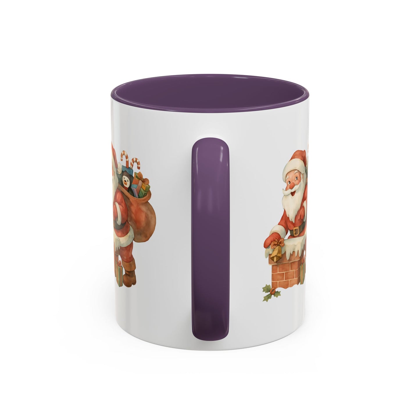 Festive Santa Coffee Mug, Holiday Gift, Christmas Decorations, Cozy Kitchen, Unique Mug, Santa-Themed Drinkware