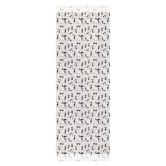 Cashmere-like Tassel Scarf