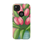 Floral Phone Case with Vibrant Tulips - Tough Cases for Garden Lovers, Spring Gifts, Nature Enthusiasts, Unique Gadget Accessories, [...]
