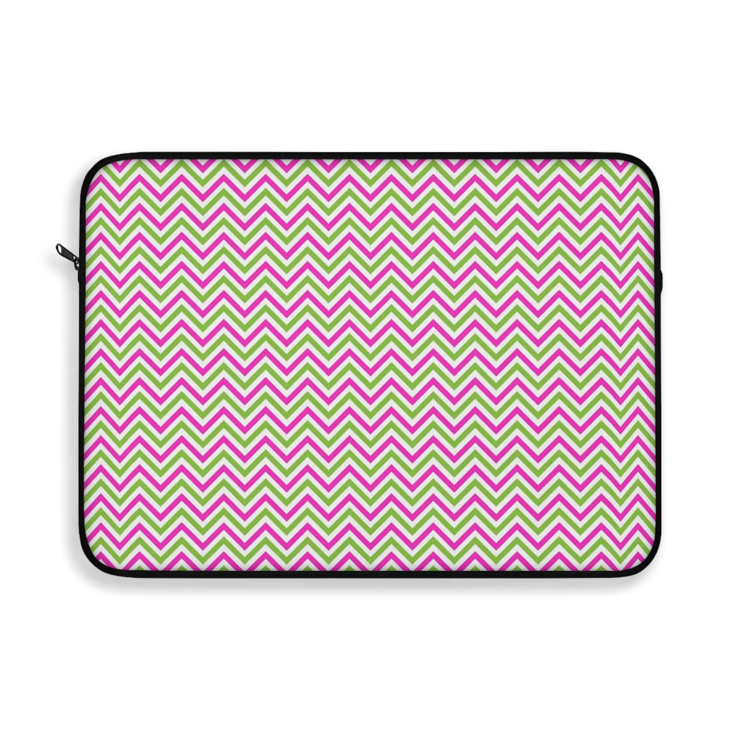 Colorful Chevron Laptop Sleeve, Cute Tech Organizer, Perfect Gift for Students, Work, and Travel, Stylish Computer Case