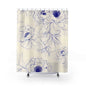 Elegant Floral Shower Curtain, Blooming Peony Bathroom Decor, Modern Home Accessory, Gift for Her, Floral Home Design,