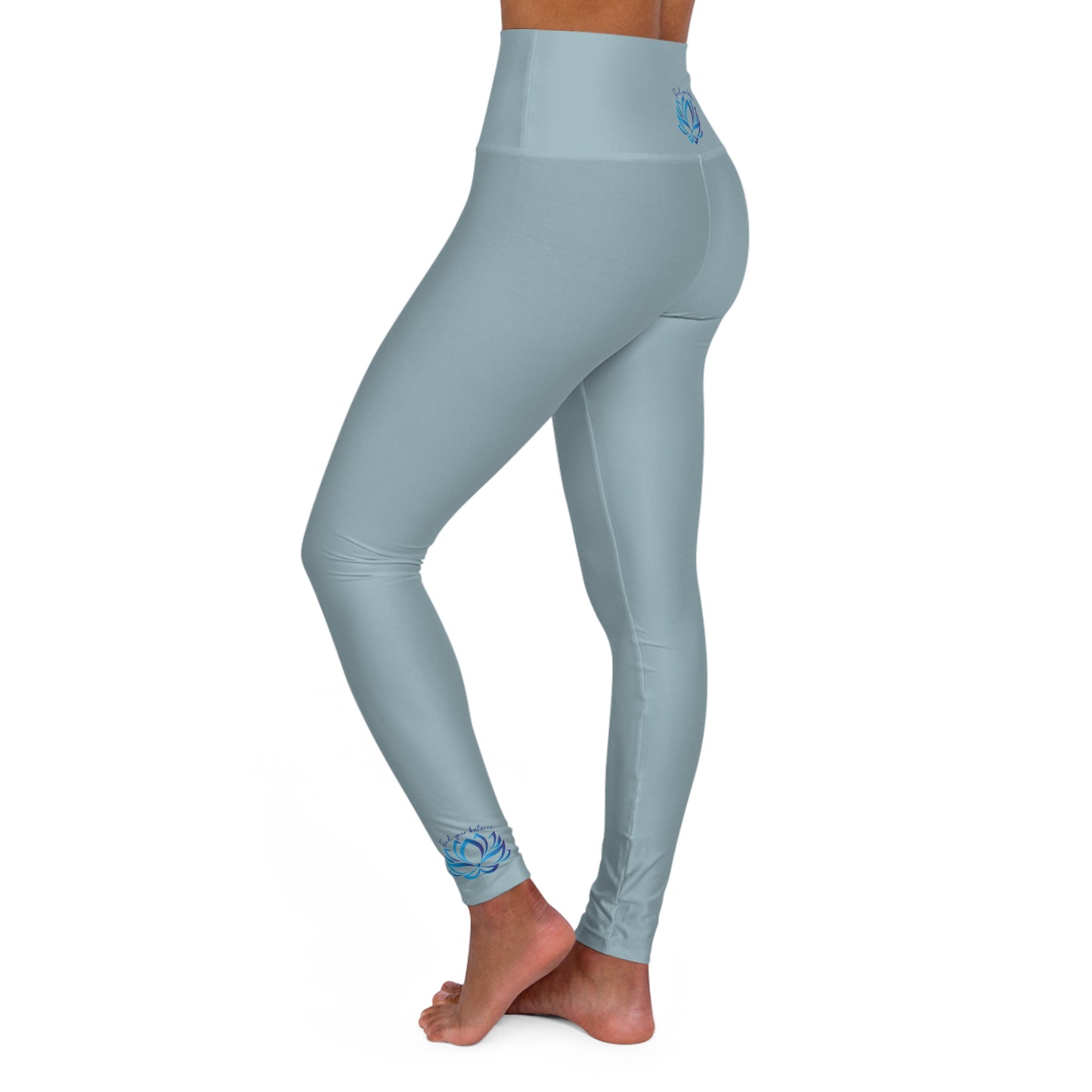 Comfortable High Waisted Yoga Leggings with Unique Design, Workout Pants, Athleisure Wear, Gift for Yoga Lovers, Activewear