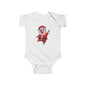Santa Pig Infant Bodysuit, Cute Baby Christmas Outfit, Holiday Bodysuit, Baby Shower Gift, Festive Baby Clothes