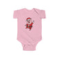 Santa Pig Infant Bodysuit, Cute Baby Christmas Outfit, Holiday Bodysuit, Baby Shower Gift, Festive Baby Clothes