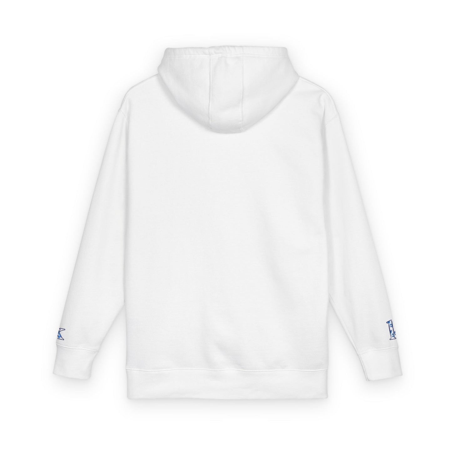 Cozy Floral Monogram Fleece Hoodie for Unisex - Perfect Gift for Birthdays, Valentine’s Day, Casual Wear, Adventure