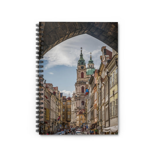 Scenic Cityscape Spiral Notebook - Perfect for Journaling, Note-Taking, Gifts, Travel Memories, School & Home Use