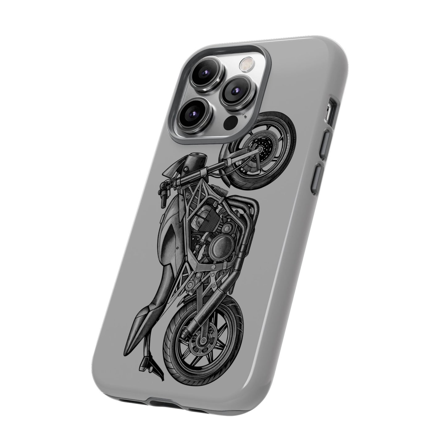 Motorcycle Phone Case - Tough Cases - Biker Gift, Motorcycle Lover, Custom Phone Cover, Unique Biker Accessory