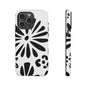 Stylish Phone Case with Floral Design, Tough Phone Cover for Her, Trendy Black and White Cell Phone Case, Unique Gift for Birthdays [...]