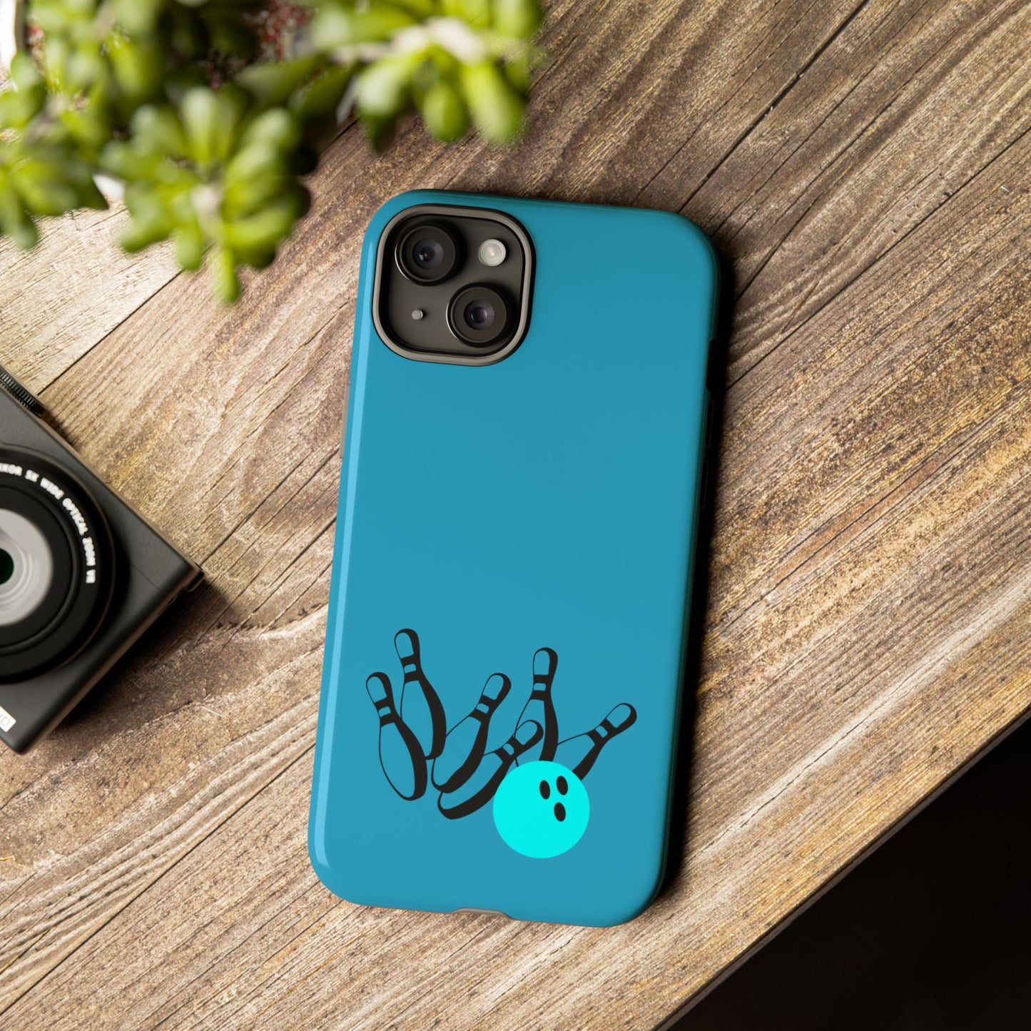 Bowling Phone Case, Tough Cases for Bowling Enthusiasts, Fun Gift for Bowlers, Unique Phone Accessory, Sports Themed Cases