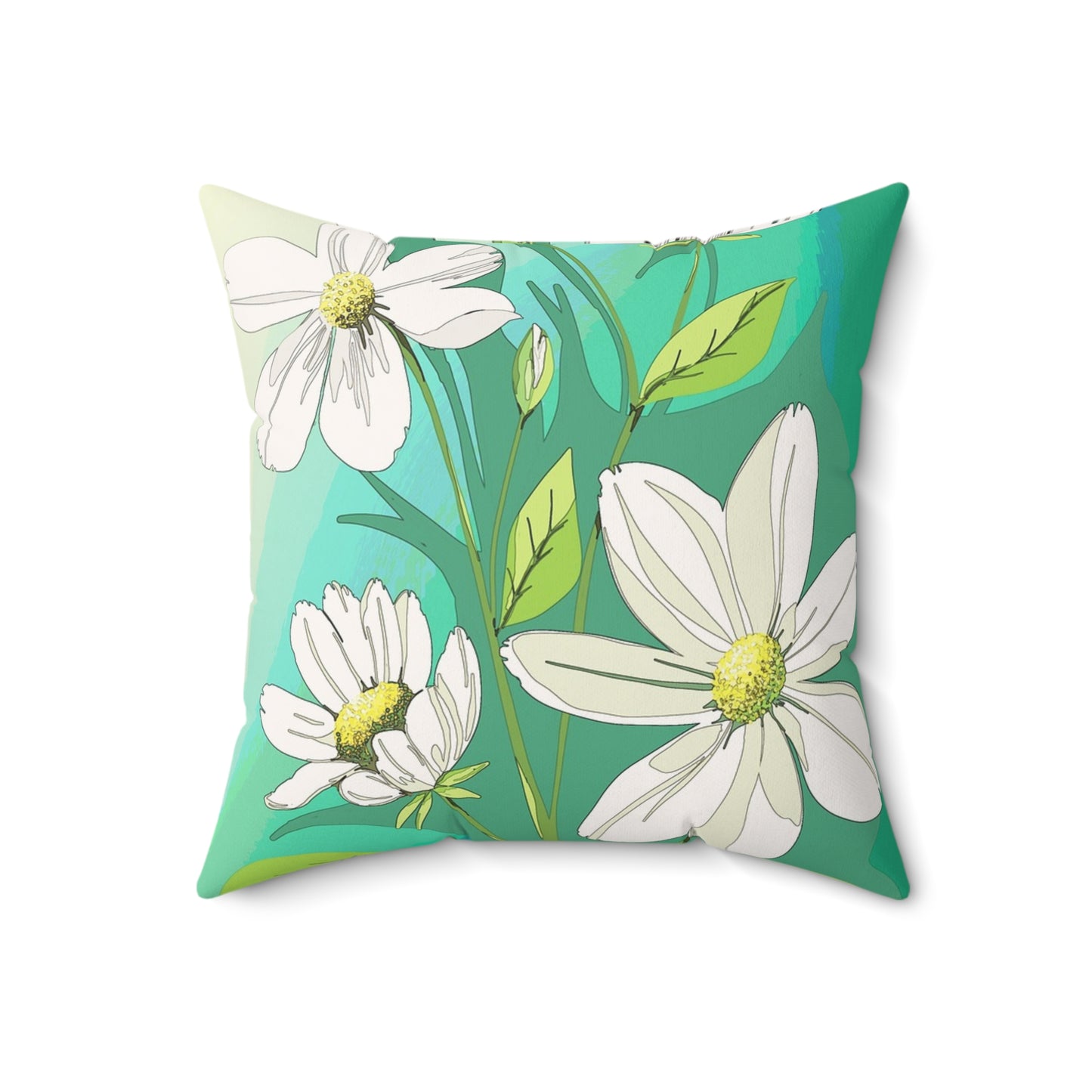 Spun Polyester Square Pillow