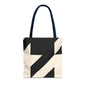 Chic Abstract Tote Bag, Stylish Travel Bag, Reusable Shopping Bag, Modern Design Bag, Fashionable Canvas Tote