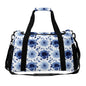 Travel Duffel Bag  - Blue Flower