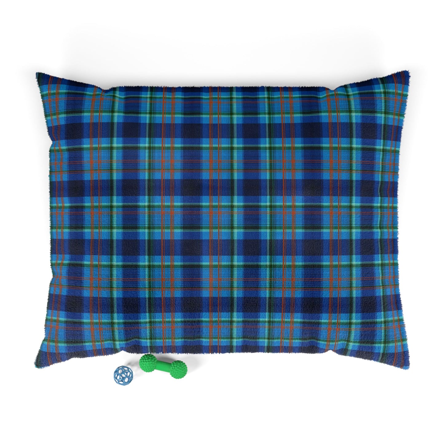 Cozy Plaid Pet Bed - Comfy Dog Bed, Cat Bed, Plaid Pet Cushion, Soft Pet Mat, Modern Pet Decor