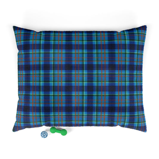 Cozy Plaid Pet Bed - Comfy Dog Bed, Cat Bed, Plaid Pet Cushion, Soft Pet Mat, Modern Pet Decor