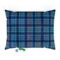 Cozy Plaid Pet Bed - Comfy Dog Bed, Cat Bed, Plaid Pet Cushion, Soft Pet Mat, Modern Pet Decor