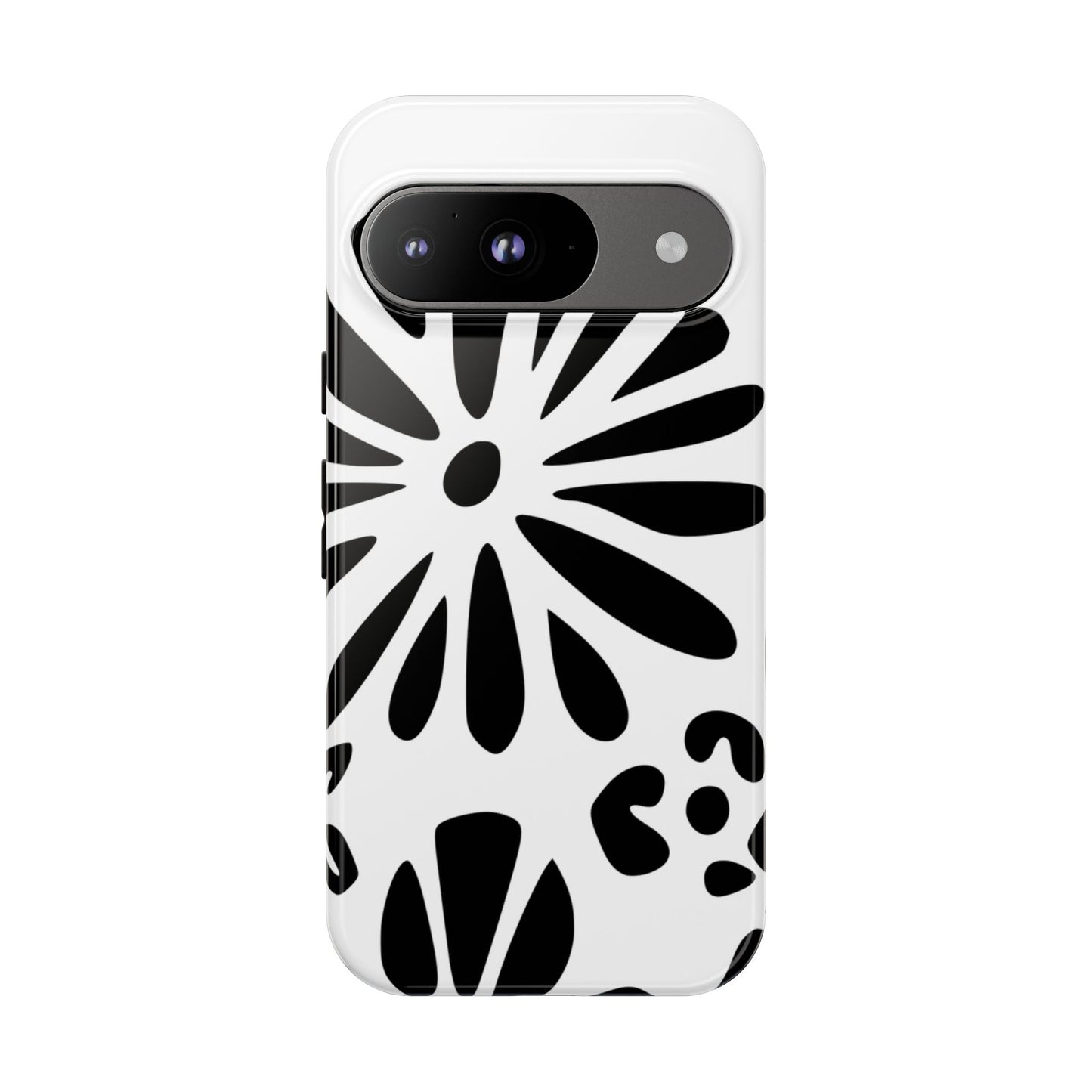Stylish Phone Case with Floral Design, Tough Phone Cover for Her, Trendy Black and White Cell Phone Case, Unique Gift for Birthdays [...]