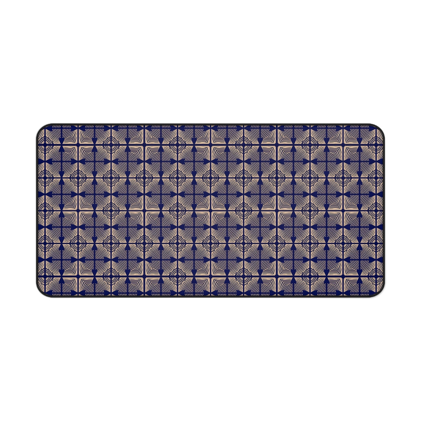 Elegant Geometric Desk Mat for Stylish Workspaces