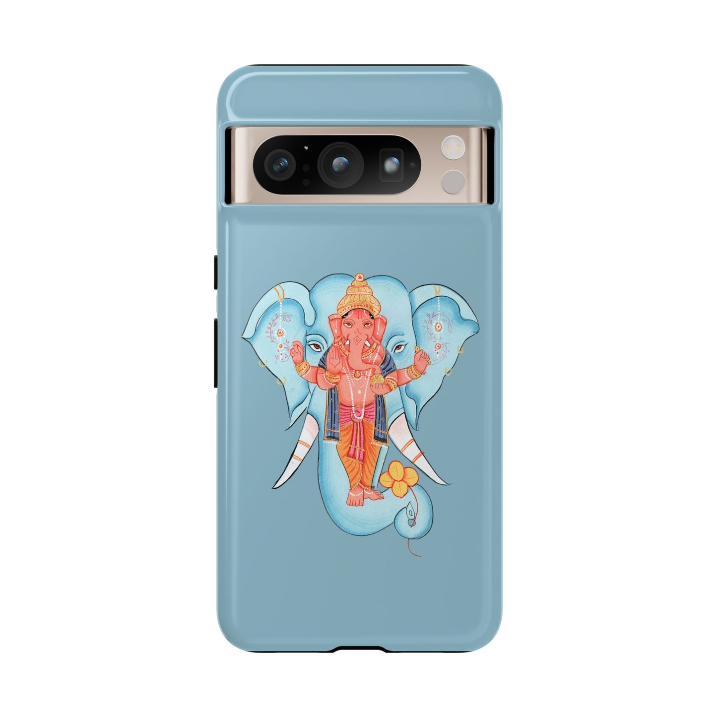 Tough Cases: Ganesh-Inspired Phone Case, Bohemian Phone Cover, Hindu Art Accessory, Festival Gift, Protective Phone Shell