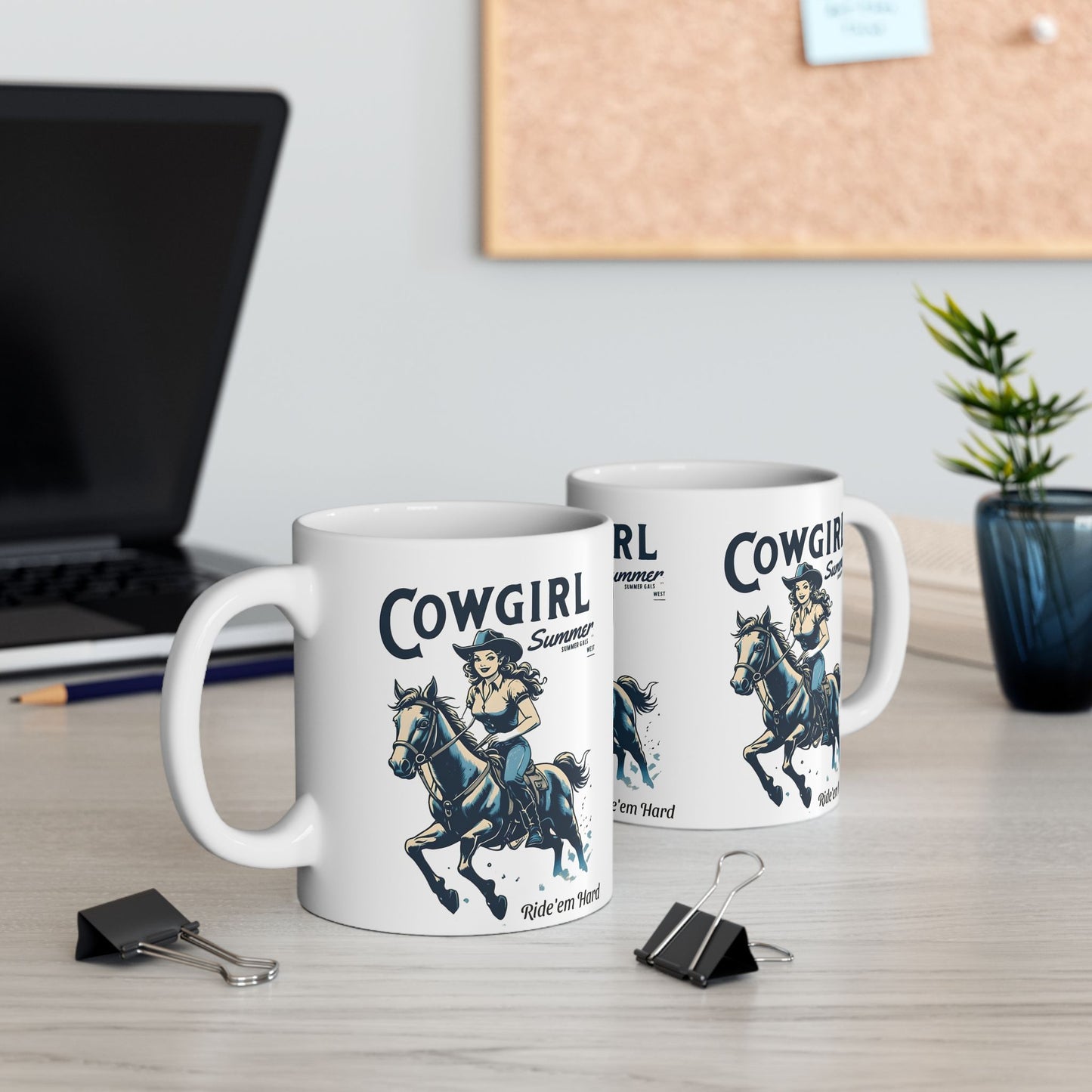 Cowgirl Summer Ceramic Mug